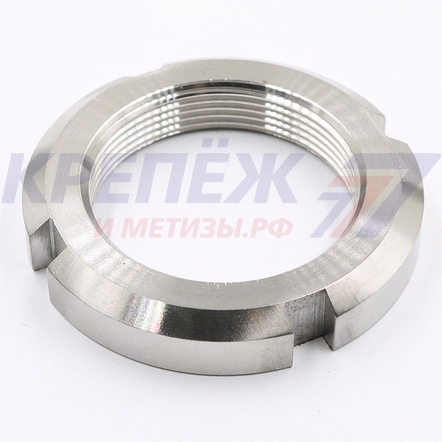 Гайка DIN 1804 M 30x1,5 нерж A2 (1)